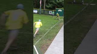 Is This a Fair or Foul Ball?🤯 #dingersornothing #wiffleball #baseball #shorts