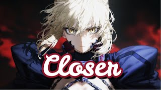 Nightcore - Closer (NEFFEX cover) || Lyrics