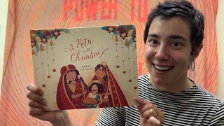 Miss Liz reads Ritu Weds Chandni