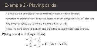 Compound Probability Using Or