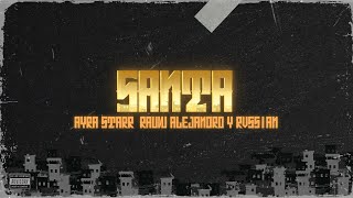 Rvssian x Rauw Alejandro x Ayra Starr - Santa (Letra/Lyrics)