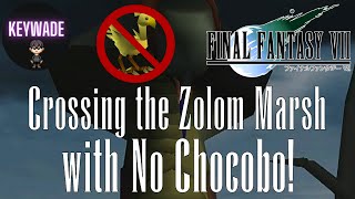 Final Fantasy VII - Crossing the Midgar Zolom Marshes with No Chocobo