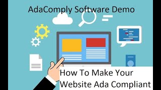 AdaComply Software Demo - How To Make Your Website Ada Compliant