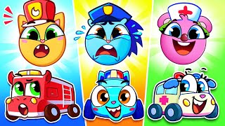 I Lost My Car! Police Officer Song || Kids Songs and Nursery Rhymes by Baby Cars