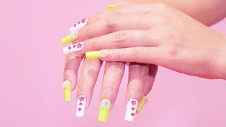 Easy Art Designs for Beginners | Learn How To Design Nail With OunNuth SN #9