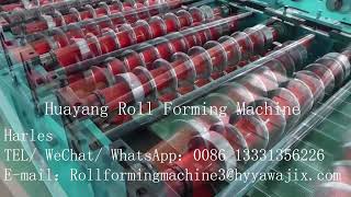 Corrugated roofing sheet roll forming machine