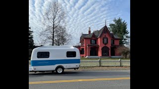 Getting ready for our big trip in our Happier Camper HCT