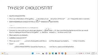 Case Report - Cholecystitis