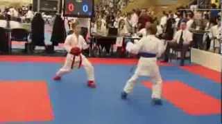 Czech Respublic Hradec Kralove World Karate Cup 2013 boy U12 35kg