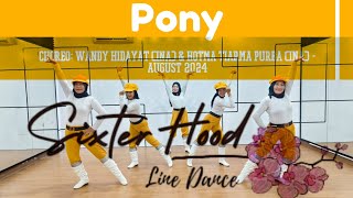 Pony - Improver - Choreo:Wandy Hidayat (INA) & Hotma Tiarma Purba (INA) - August 2024