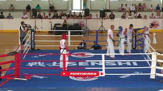 KWU SENSHI World Cup: 1/2 -75kg, Aibek Amanov (Kazakhstan, aka) - Juan Almeida (Argentina)