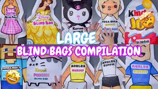 10 minutes of ✨Large Blind Bags opening✨🤩😋