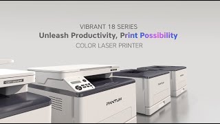 【Laser printer】 Vibrant 18 series | Color Laser Product Promotion | Pantum