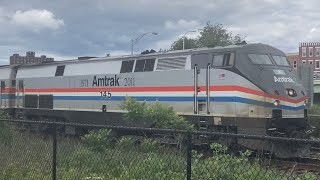 Amtrak 145 leads 130 on Lake Shore Limited 48! (6/18/23)