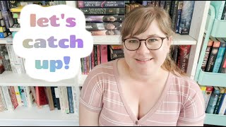 books on my nightstand, summer tbr, general chatty life catch up!