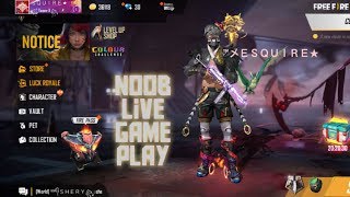 Free Fire Live Stream | Noob Game Play