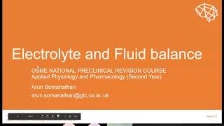 Electrolytes & Fluid Balance