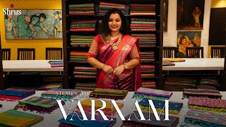 Store-Case - VARNAM - Exclusive Soft Silk Sarees by Shrus | Shrus @ T.Nagar , Chennai