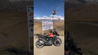 Ride to a highest village 😎in the world on KtM 390 adv #ktm #ktm390adventure