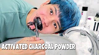 Trying Activated Charcoal On My Teeth (BAHASA INDONESIA SUB)