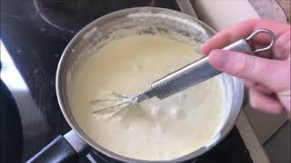 Mar a nì mi annlann geal bhìoganach / How to make vegan white sauce