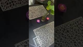 Uplift your table ambience with these dining mats.                      Buy Now at Loomsmith.com