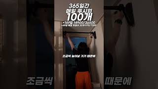 매일 푸시업 100개 +149 14900/36500