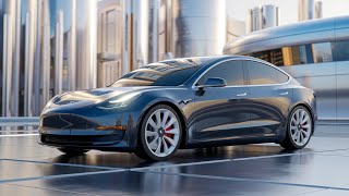 Tesla Model 3 2025  nice is car with all its important components 2025