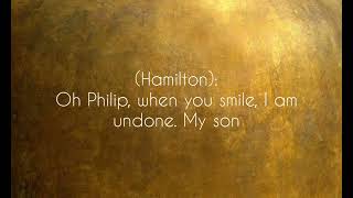 Dear Theodosia - Hamilton (lyric video)