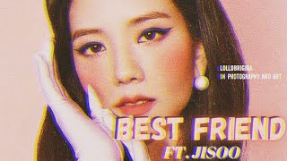 Is Jisoo🐢🐇 your best friend😈 •Best Friend Edit 2.0•