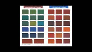 APEX FLOOR GUARD - APEX TILE GUARD BY ASIAN PAINTS - NEW SHADES CARD 2023|LATEST COLOUR COMBINATIONS