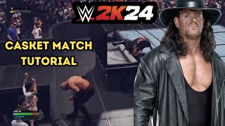 WWE 2K24 - How To Win a Casket Match