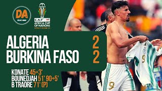 🇩🇿 ALGERIA 2-2 BURKINA FASO 🇧🇫 | Bounedjah brace saves Belmadi's blushes!