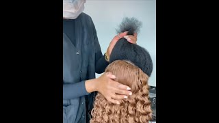 Crochet Braids on 4C Hair Natural Hair | Protective Hairstyle for the Winter