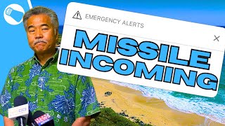 When Hawaii Thought a Missile was Coming