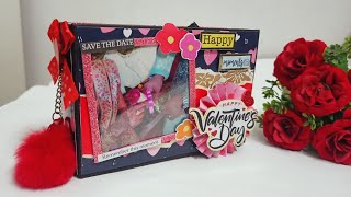 Handmade scrapbook for valentine's day// Gift idea ❤️❤️❤️❤️