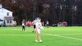 Orange Crush 2029's Lacrosse vs Red Hots @ NXT Philly Tourney 11/4/23 Game 3 1 Goal Victory