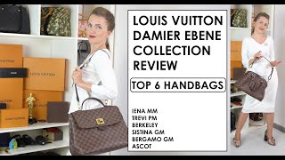 * LV DAMIER EBENE COLLECTION* TOP 6 LOUIS VUITTON DE BAGS WORTH THE MONEY | MOD SHOTS | Bagaholic