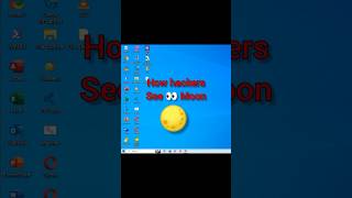 How hackers See Moon 🌕  🧑‍💻 using cmd #windows #shorts