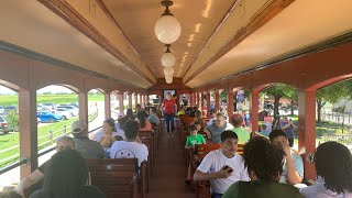 Train Ride on Strasburg Railroad with Loco No. 90/ 乘游斯特拉斯堡的古董火车（沿线田园美景，车迷拍照，机车换端，除雪车等）