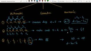 Sequence & Series Fun 01| NDA | AP GP HP with Example Super Concepts | with Sangmesh Sir