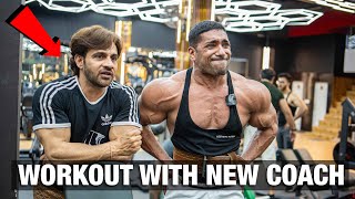 Workout With New Coach 🔥 | Intense Shoulder Training | Road To Pro Card | Ep.03