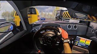 DRIFTING in Traffic - Assetto Corsa I Triple Screen Setup