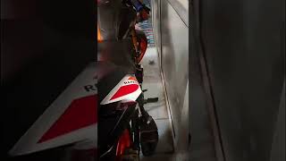 Honda hornet 2.0 repsol ka accident #shorts #honda