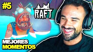 MEJORES MOMENTOS de ILLOJUAN, Andrés y Guille en RAFT | DIA #5 | 🏝️