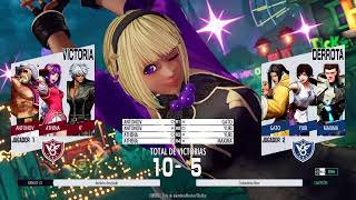 KOF XV FT10 Random RocklandKyo Vs Khrizz