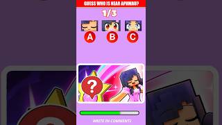 GUESS WHO IS NEAR APHMAU? #73 #aphmau #shorts