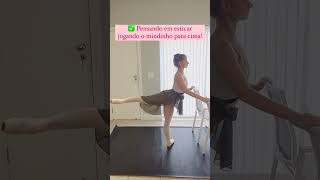 #shorts Correção rápida para deixar o seu arabesque mais bonito!