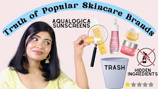 POPULAR SKINCARE FAILS: Truth of AQUALOGICA Sunscreens & More...