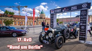 17. AvD Rund um Berlin Classic Oldtimer-Rallye 2022,  Start in Potsdam, hoots ist Sponsor